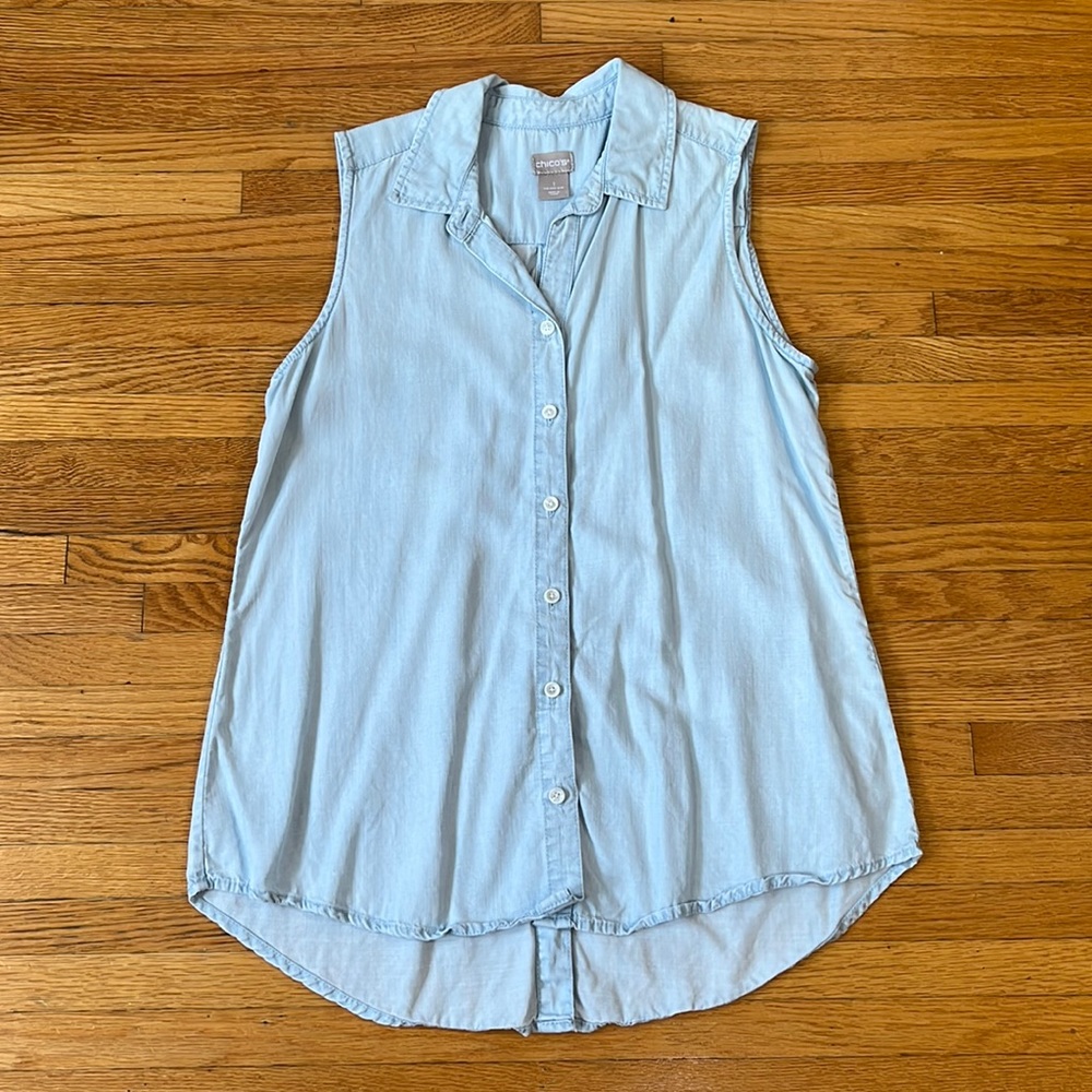 Chicos Denim Tank